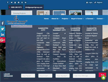 Tablet Screenshot of gangotrigroup.com